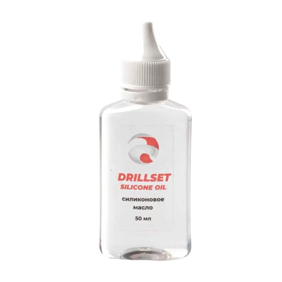 Универсальное силиконовое масло DRILLSET SILICONE OIL (ПМС-100) 50 мл