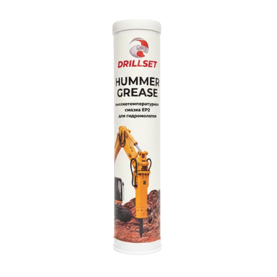 Высокотемпературная смазка EP2 для гидромолотов DRILLSET HUMMER GREASE 400 мл